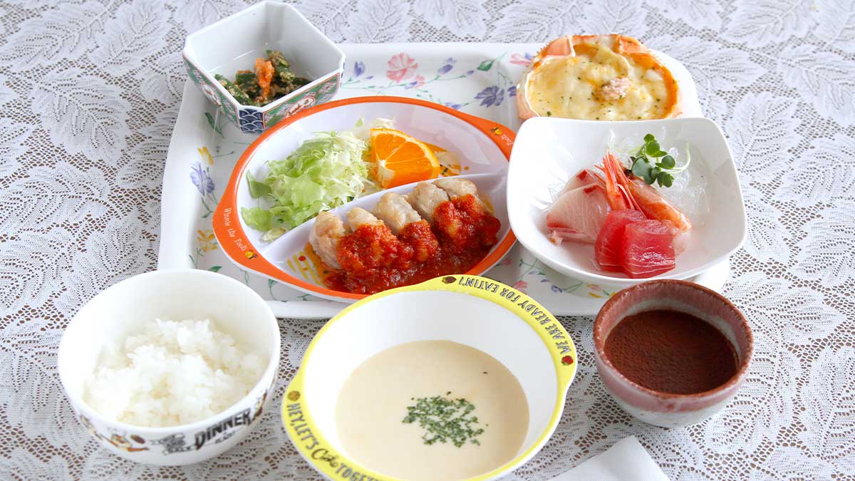 夕食の例