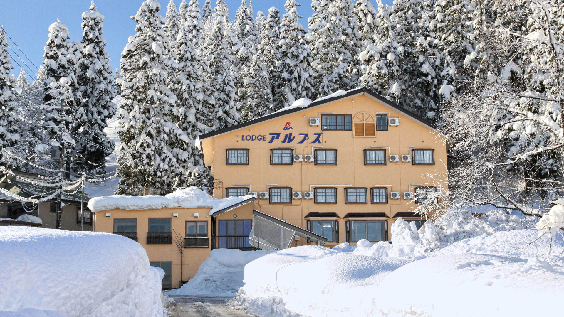 石打丸山スキー場 ロッヂ アルプス